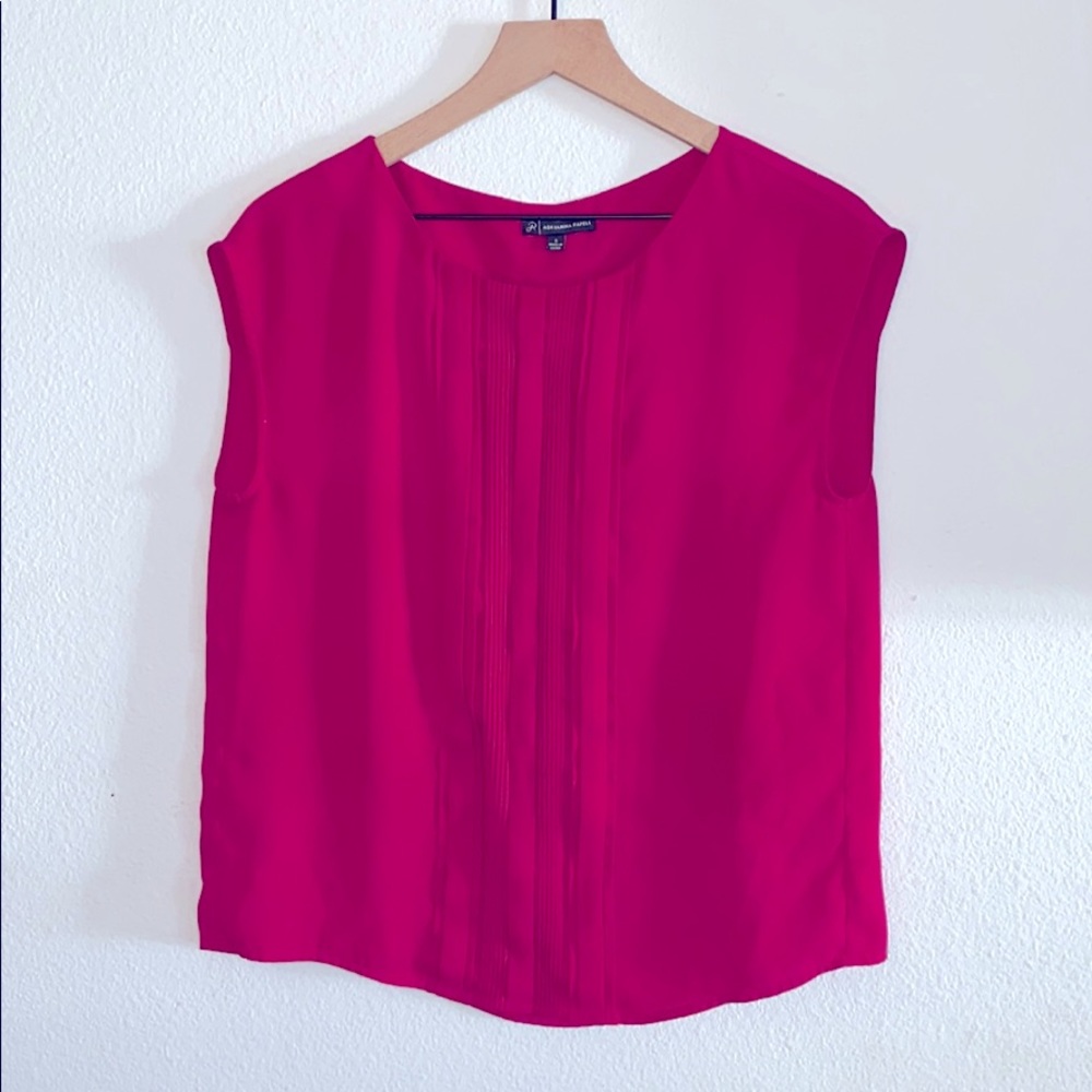 🍓3/$15 Adrianna Papell pink blouse